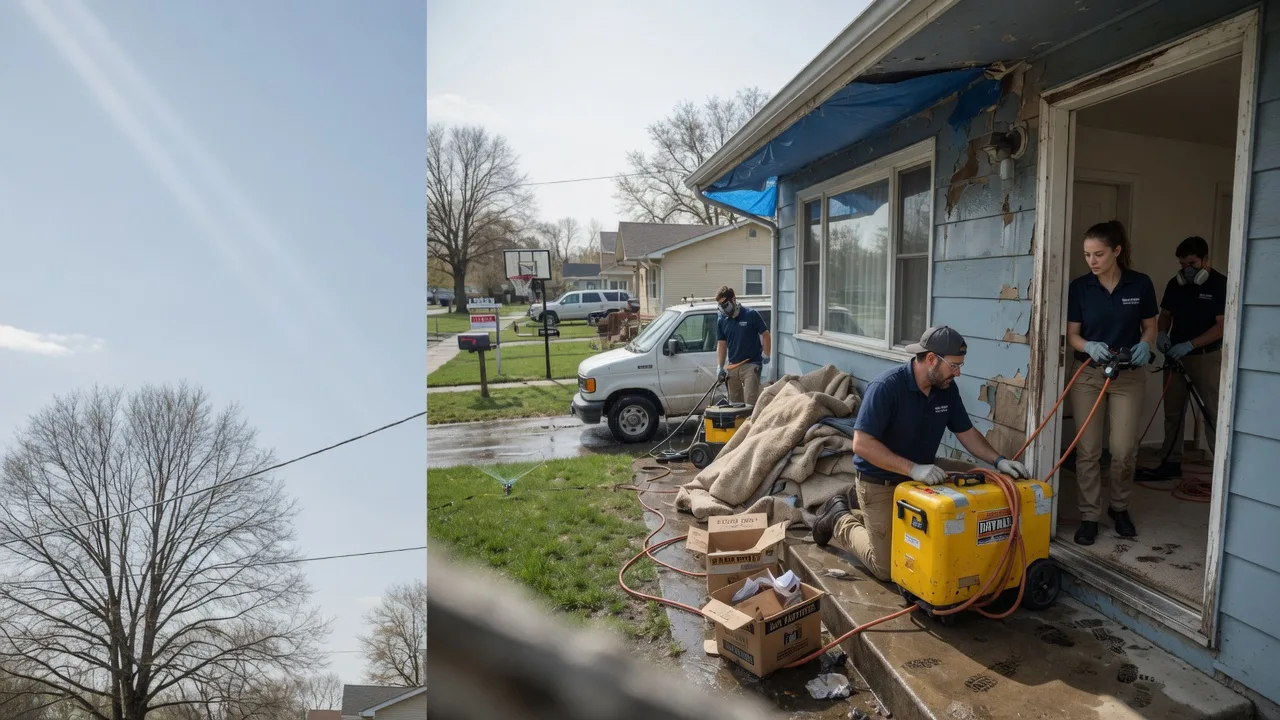 Basement Flood Cleanup in Brush, CO near me